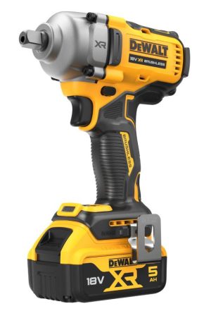 DCF892P2T | Uťahovač rázový 18V 1/2" poist. guľka 2x5,0Ah