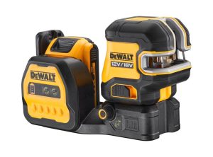 DCE825D1G18 | Laser krížový päťbodový zelený 7 lúčov 12/18V 1x2,0Ah