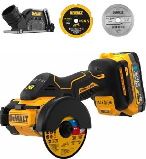 DCS438E2T | Rezačka univerzálna 18V XR POWERSTACK76mm 2x1,7Ah