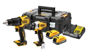 DCK2062E2T | KOMBO SADA 18V POWERSTACK 2x1,7Ah (DCD709+DCF809) Tstak