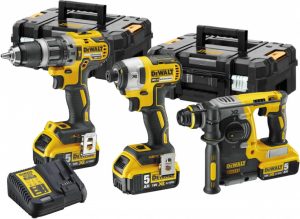 DCK368P3T | KOMBO SADA 18V 3x5,0Ah (DCD796+DCH273+DCF887) 2xTstak