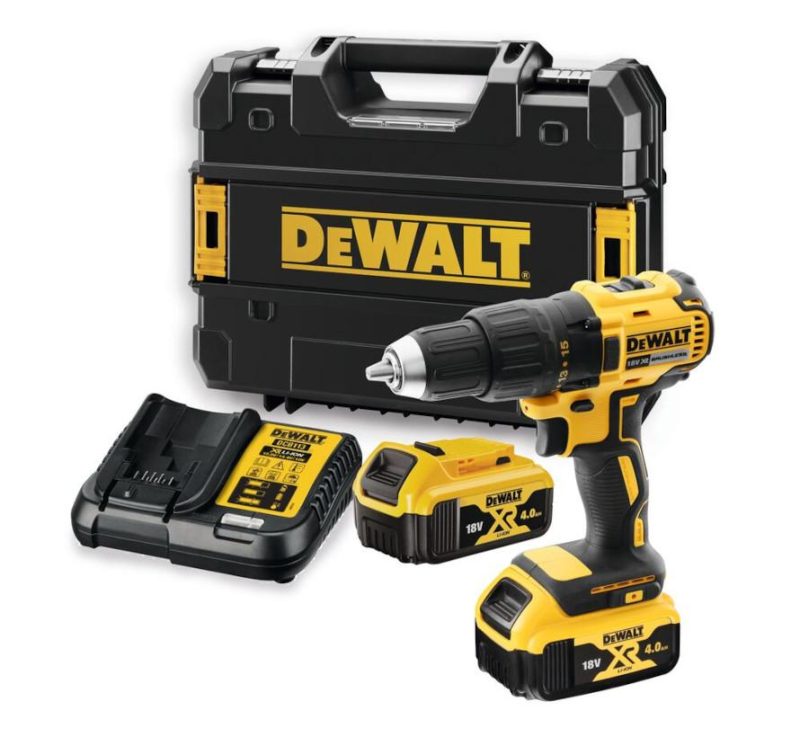 DCD777M2T | Skrutkovač/Vŕtačka 18V 2x4,0Ah bezuhlíková