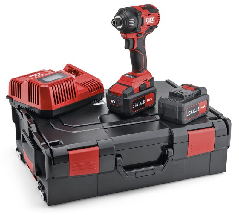 ID 1/4" 18.0-EC/5.0 Set | Aku-rázový utahovák 18,0 V