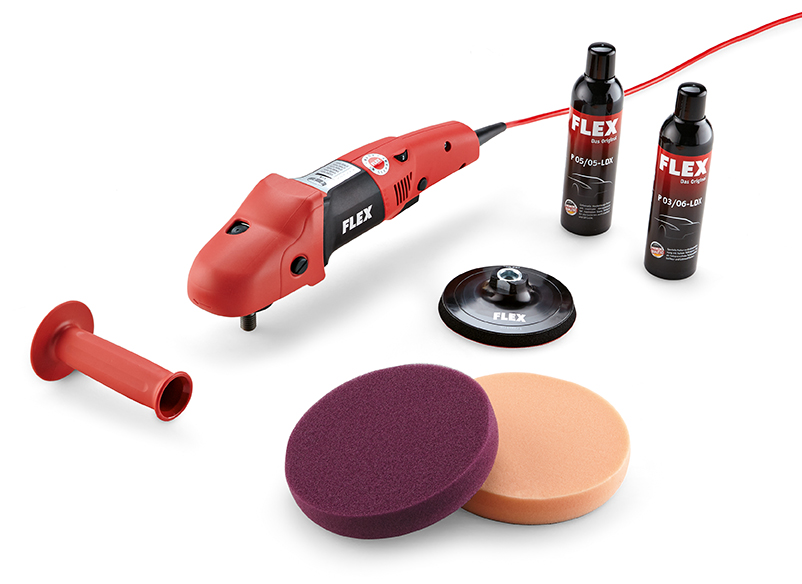 PE 14-3 125 P-Set | Ergonmická leštička s regulací v sadě