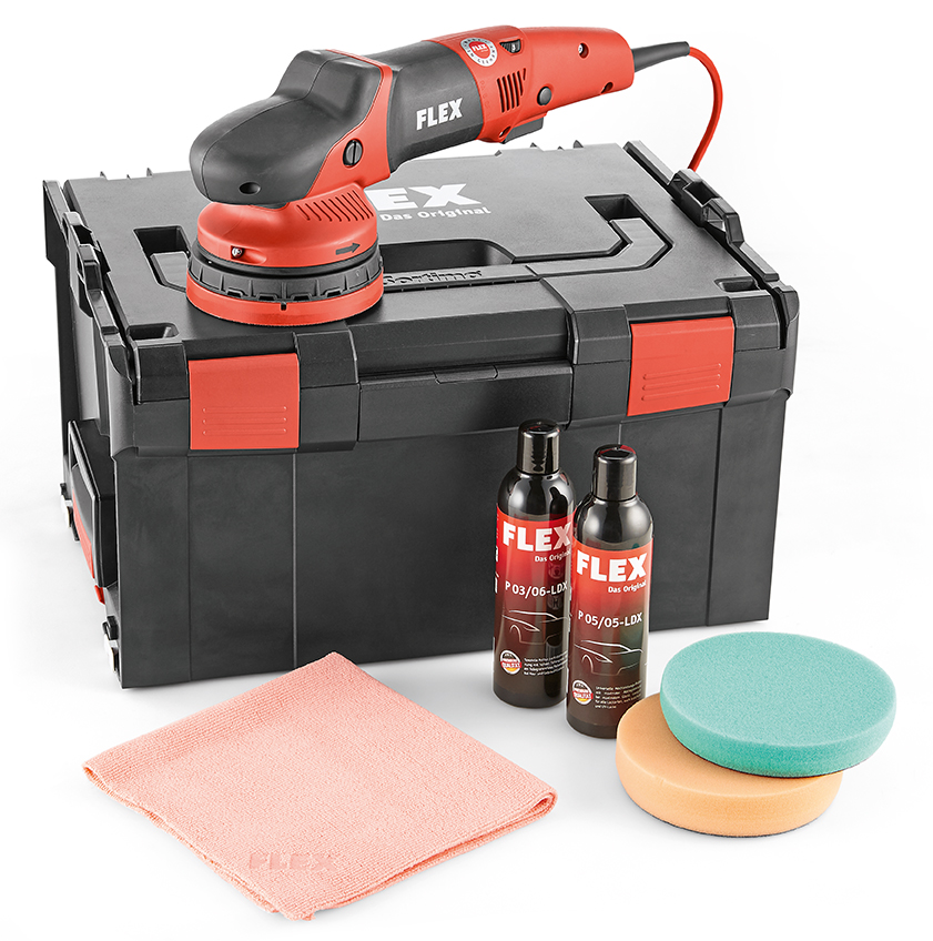 XCE 10-8 125 P-Set | Excentrická leštička s permanentním pohybem